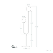 Scandinavian floor lamp | SVEG