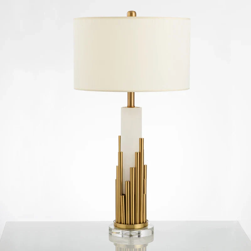 Gold art deco table lamp | ASTORIA