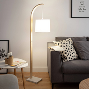 Scandinavian wooden floor lamp | SVOLVÆR