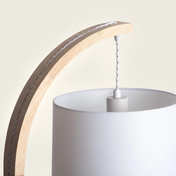 Scandinavian wooden floor lamp | SVOLVÆR