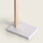 Scandinavian wooden floor lamp | SVOLVÆR