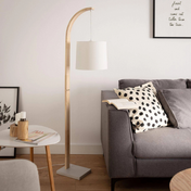Scandinavian wooden floor lamp | SVOLVÆR
