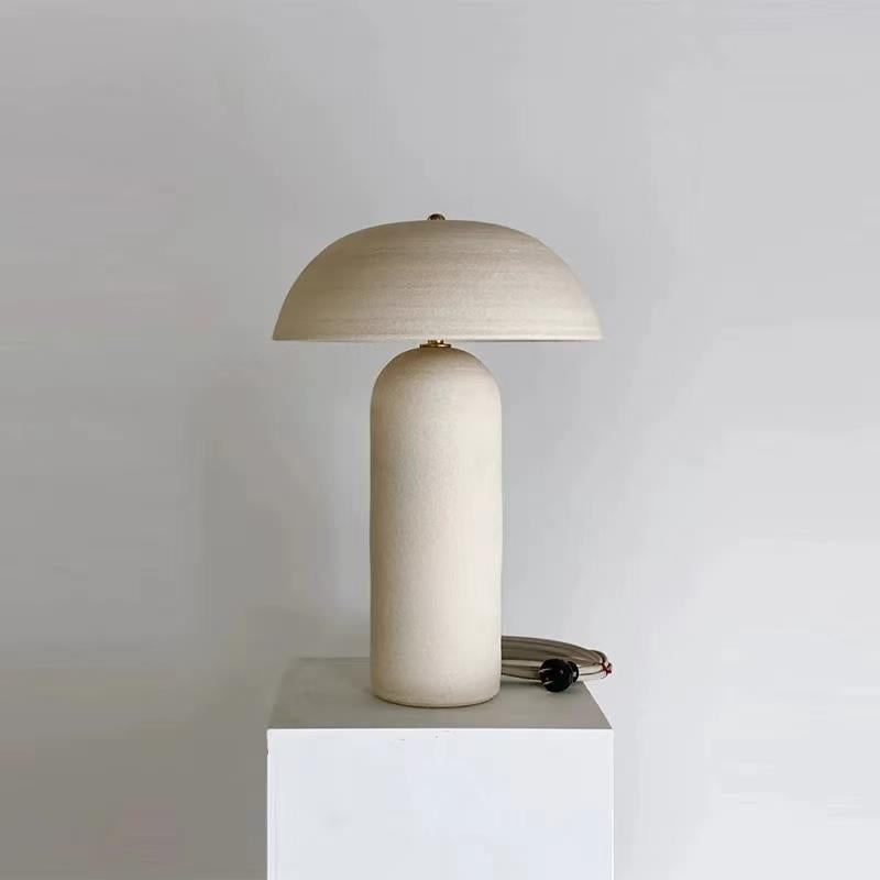 Handmade ceramic mushroom lamp | KURA