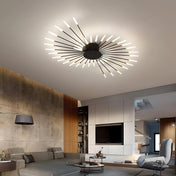 Plafonnier décoratif | ZODIACUS-Noir-105 cm-Glowe-Studio