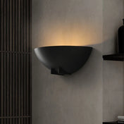 Black and gold modern wall light | LUMIA