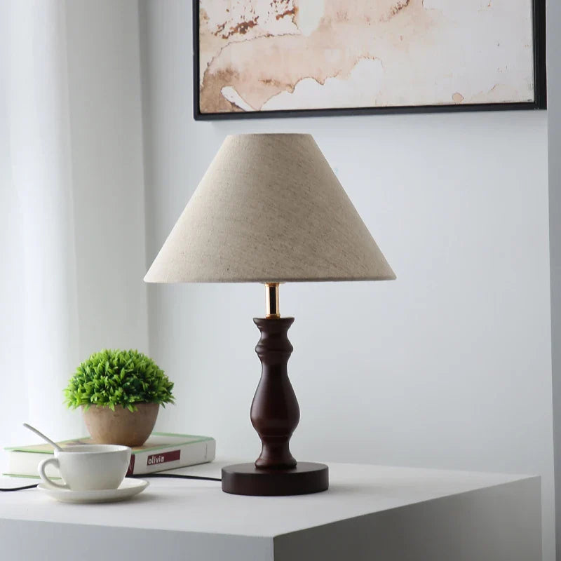 Wooden Table Lamp | ZELNA
