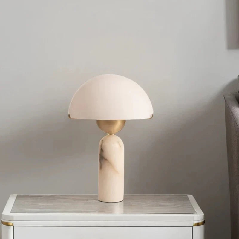 Lampe de bureau en marbre minimaliste design nordique moderne