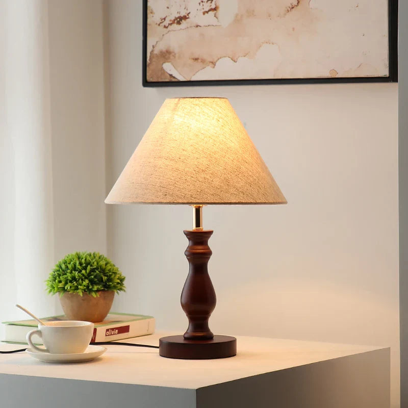 Wooden Table Lamp | ZELNA