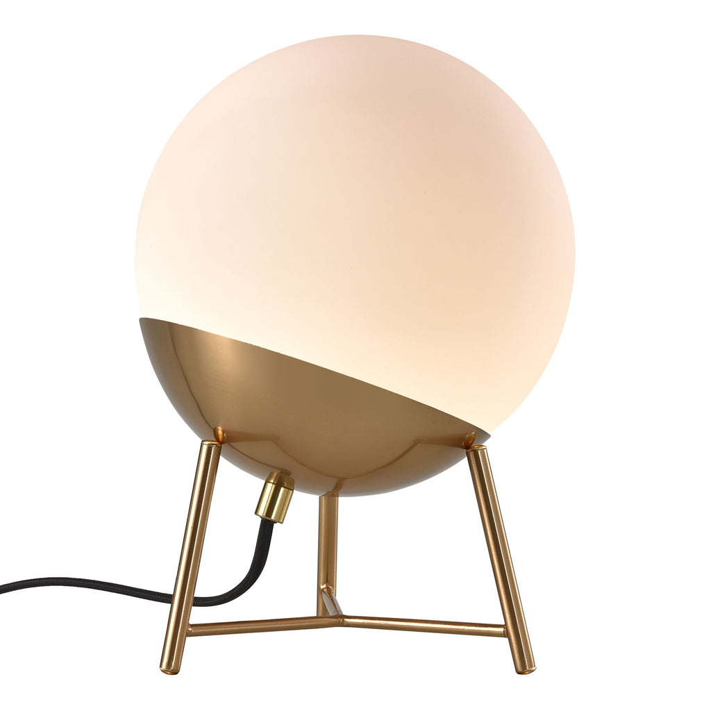 Scandinavian brass table lamp | LAYTON