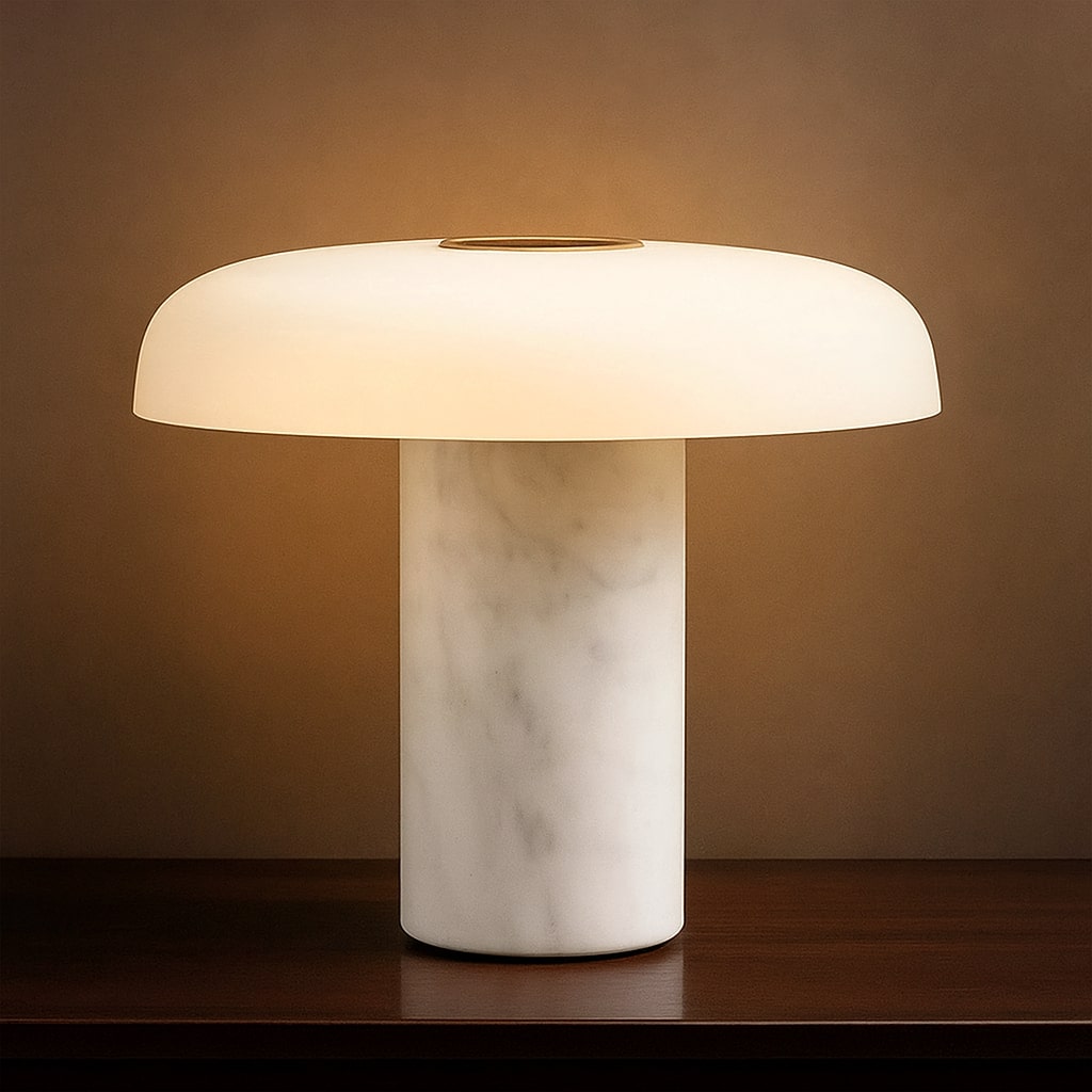 Contemporary mushroom table lamp | LUNA