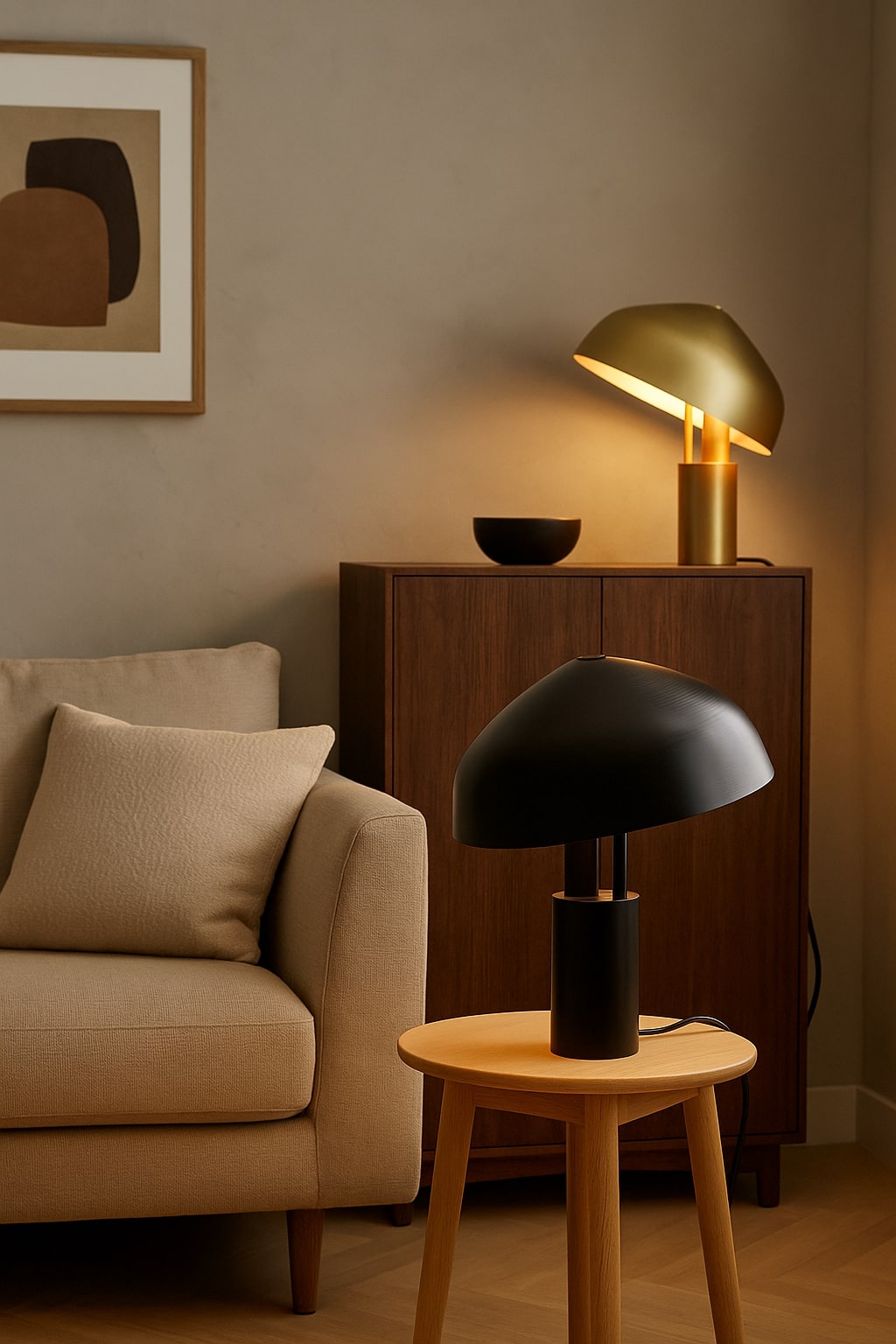 Lampe champignon design moderne | MODÉ