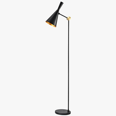 Modern black and gold floor lamp | SOBR