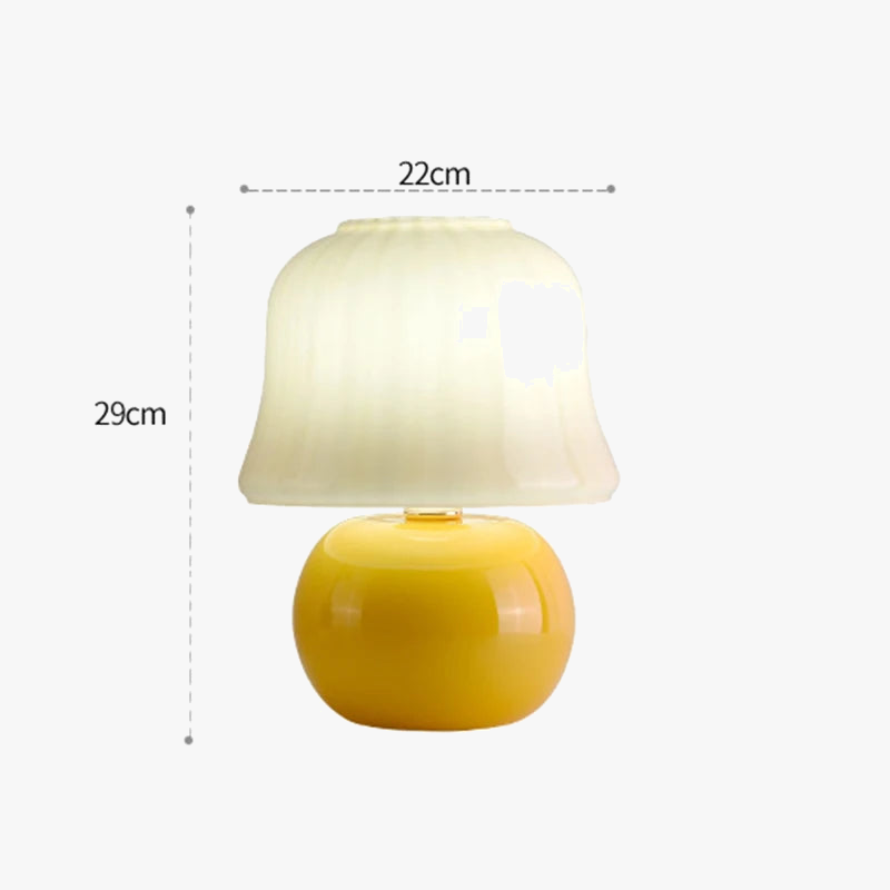 Lampe champignon orange | SOF