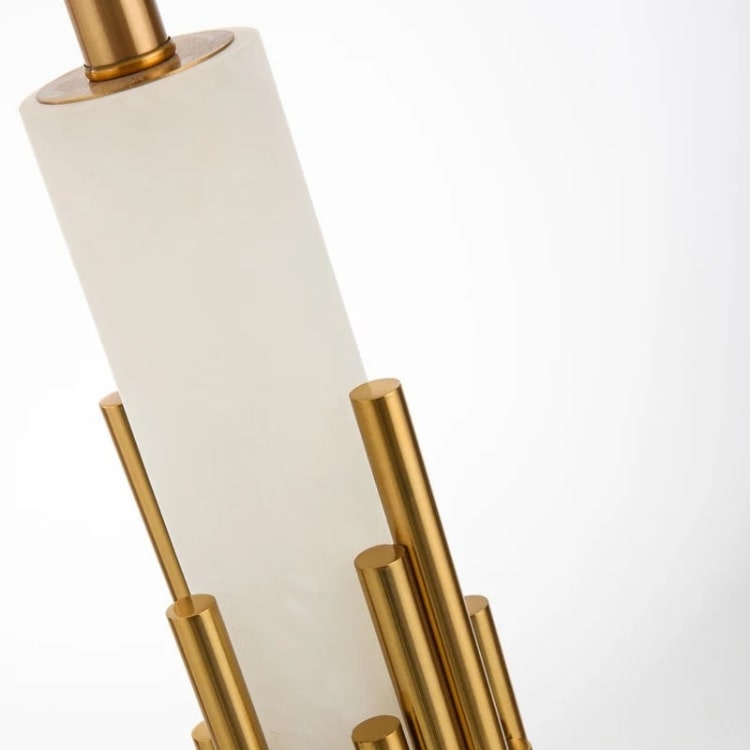 Gold art deco table lamp | ASTORIA