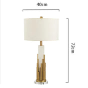 Gold art deco table lamp | ASTORIA