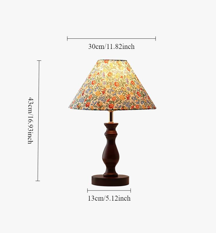 Wooden Table Lamp | ZELNA