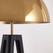 Lampe champignon dorée design moderne | FONGJI