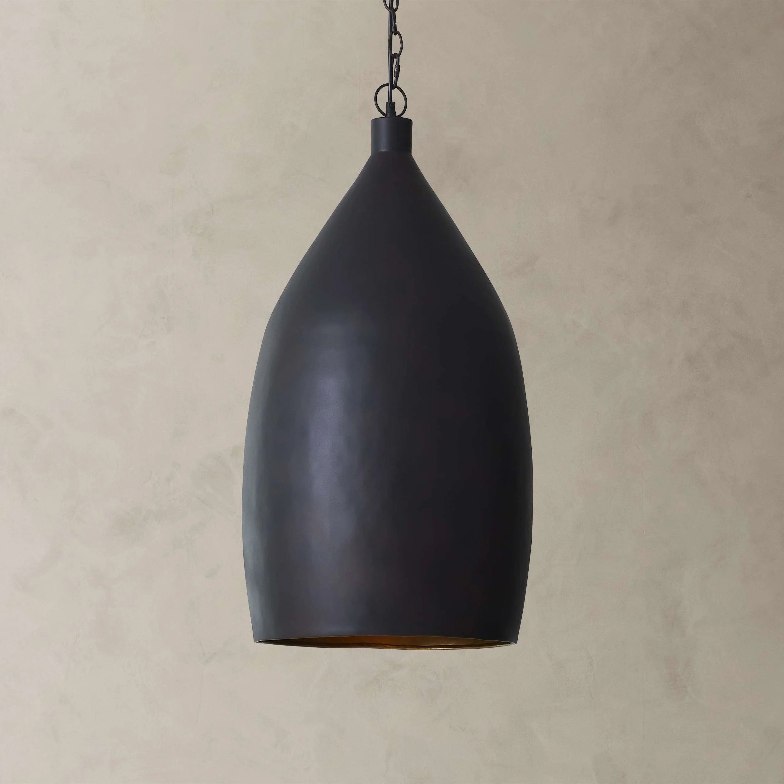 Suspension luminaire moderne noire | BELL