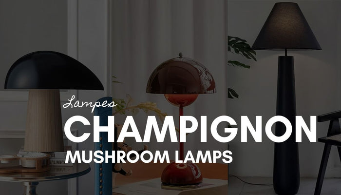 Lampe champignon : la pièce rétro qui illumine les intérieurs modernes