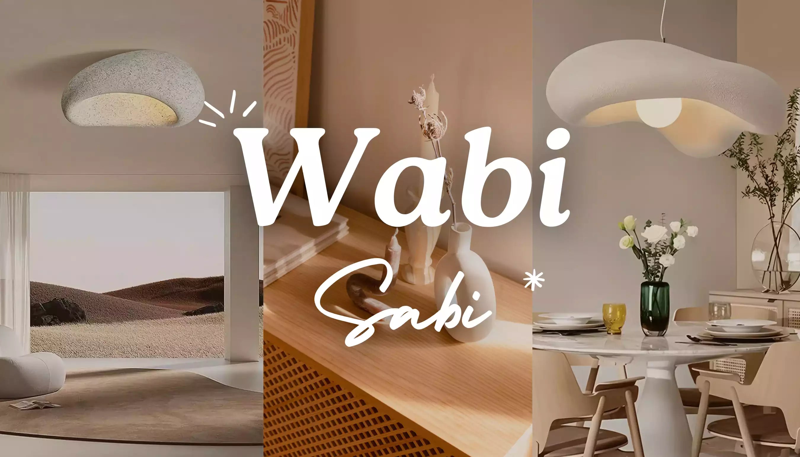 bien choisir ses luminaires wabi-sabi pour la maison.