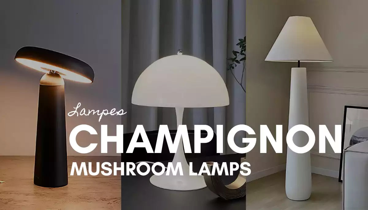 Tendances 2025 : les lampes champignons incontournables