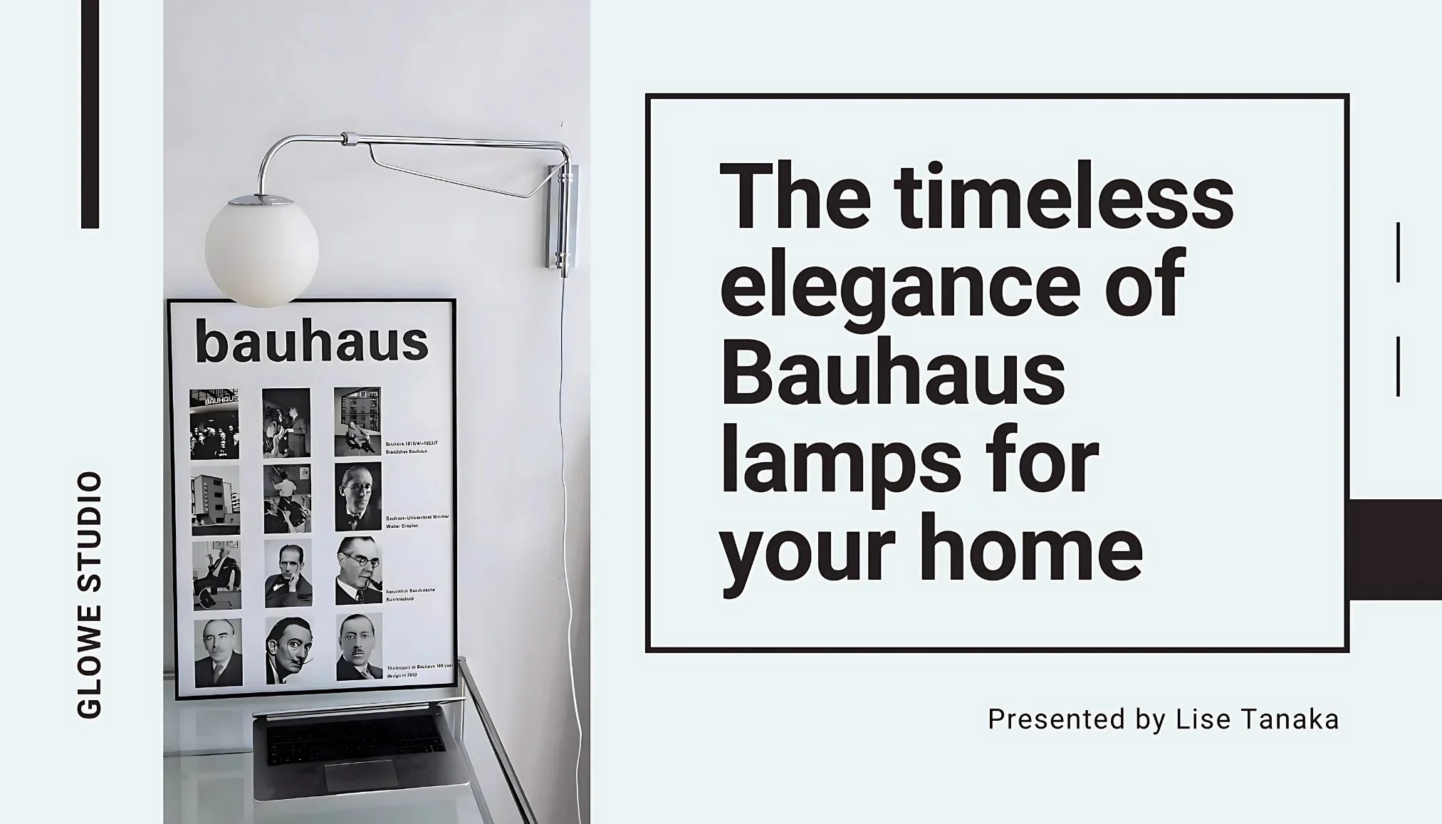 The different types of Bauhaus lamps - Glowe Studio