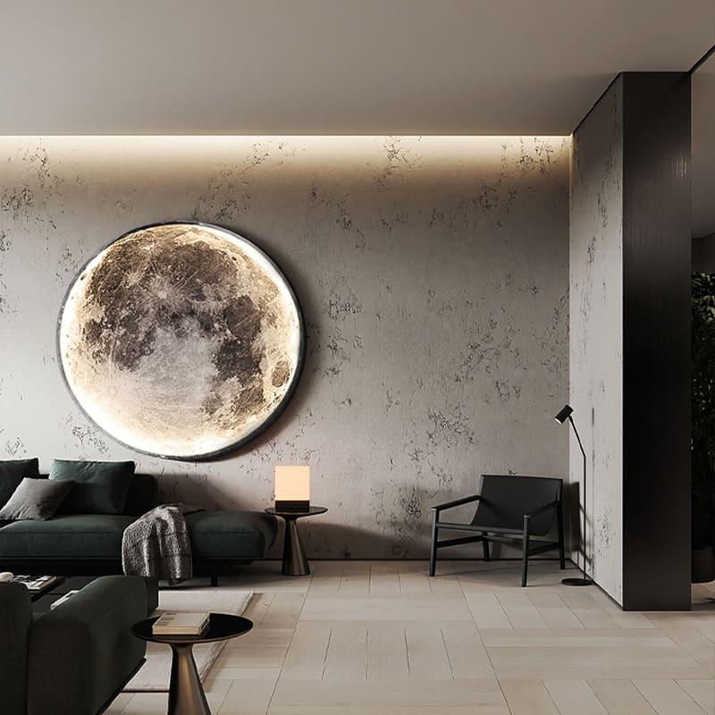 Applique murale | MOON-80 cm-Glowe-Studio