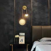 Applique murale chambre moderne | BELLUM-Or-Simple Gauche-Glowe-Studio