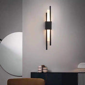 Applique murale design LED | HIBERNA-Noir-Glowe-Studio