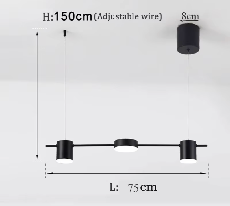 Suspension luminaire industrielle | CANTIQUE