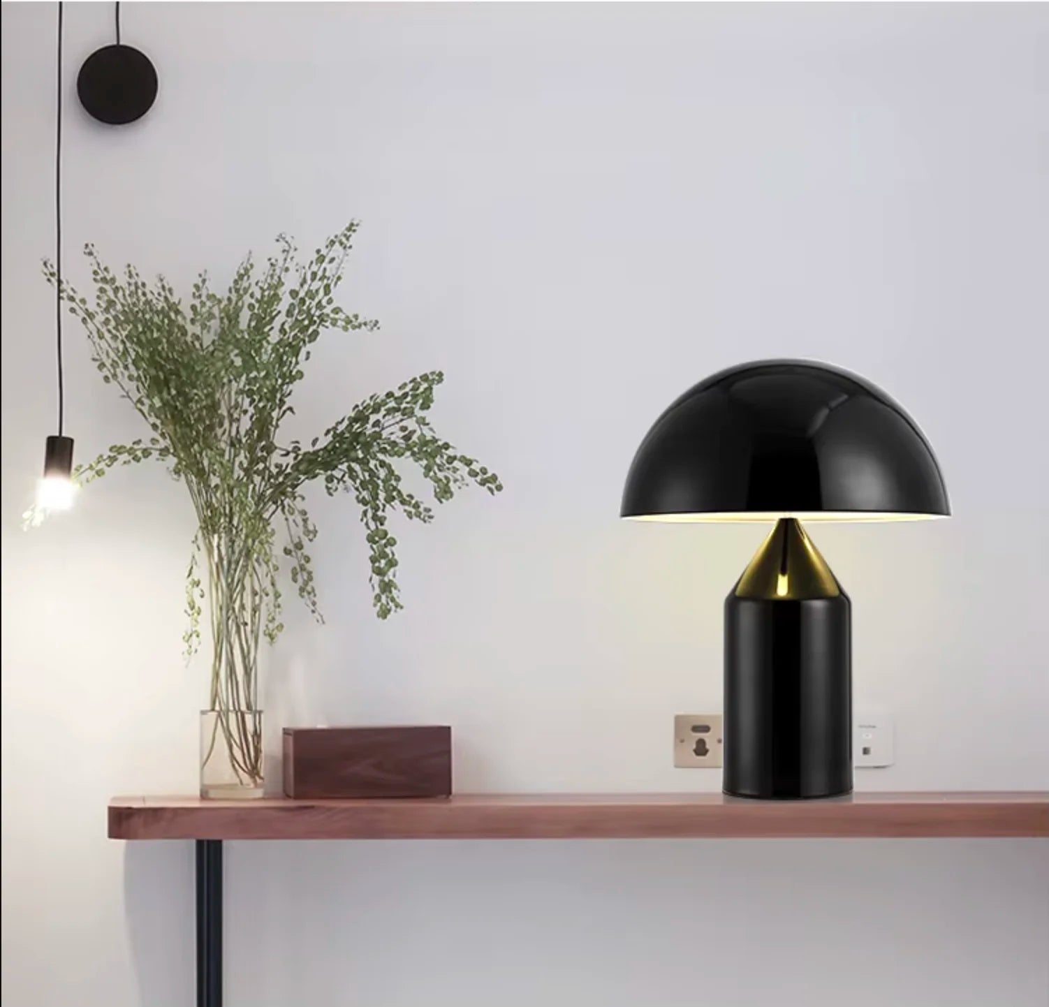 Black mushroom lamp | NORELLO