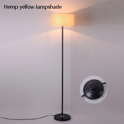 Lampe de chevet minimaliste avec interrupteur à pied créatif