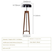 Mid century modern solid wood floor lampf | AUREN