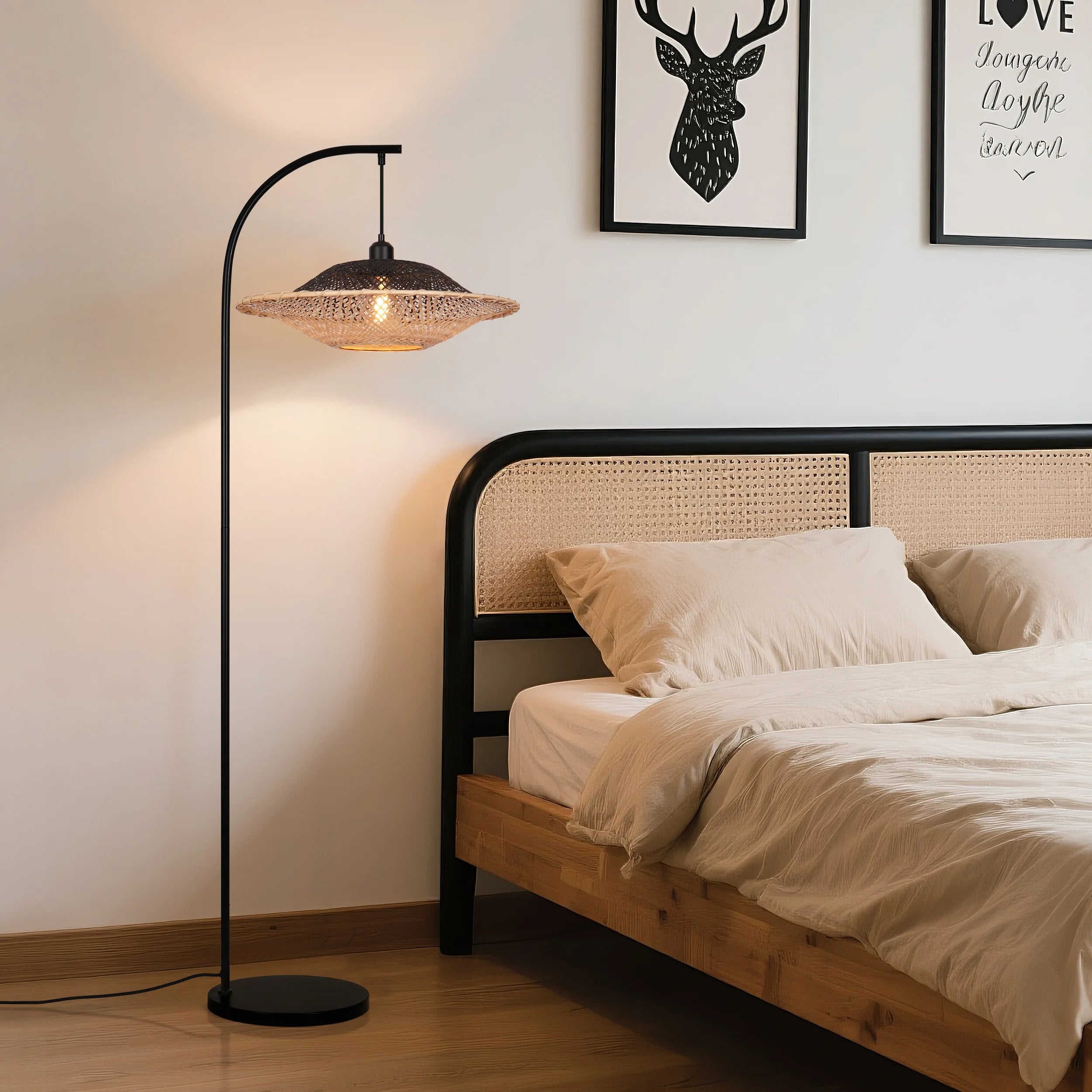 Bamboo Floor Lamp | SORA