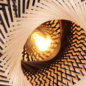 Modern natural floor lamp | HANA