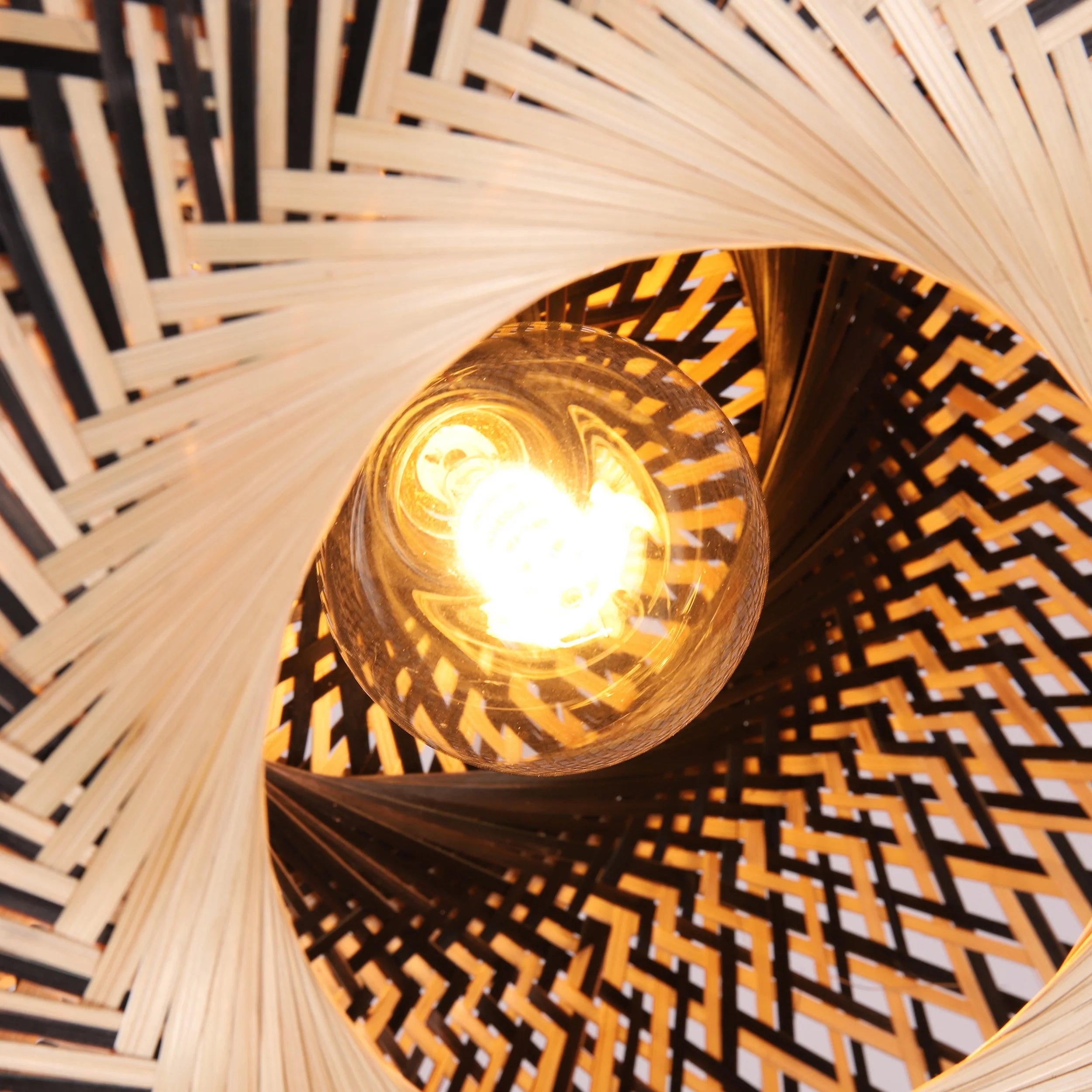 Modern natural floor lamp | HANA