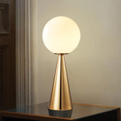 lampe de bureau nordique led globe pour décoration nocturne