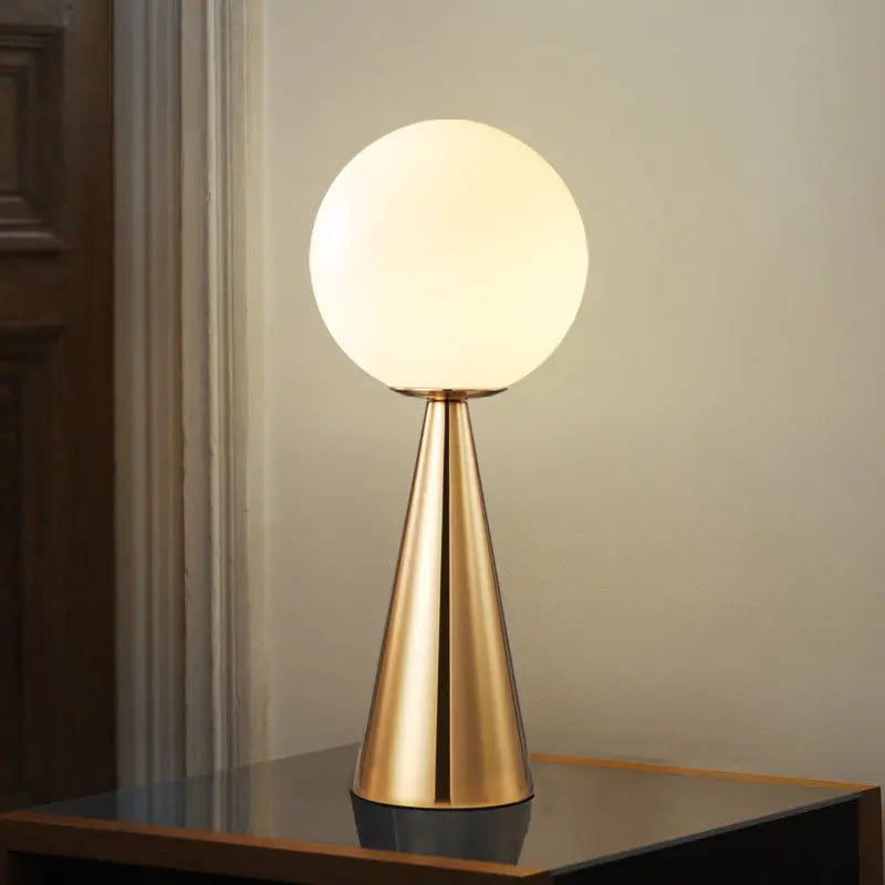 lampe de bureau nordique led globe pour décoration nocturne