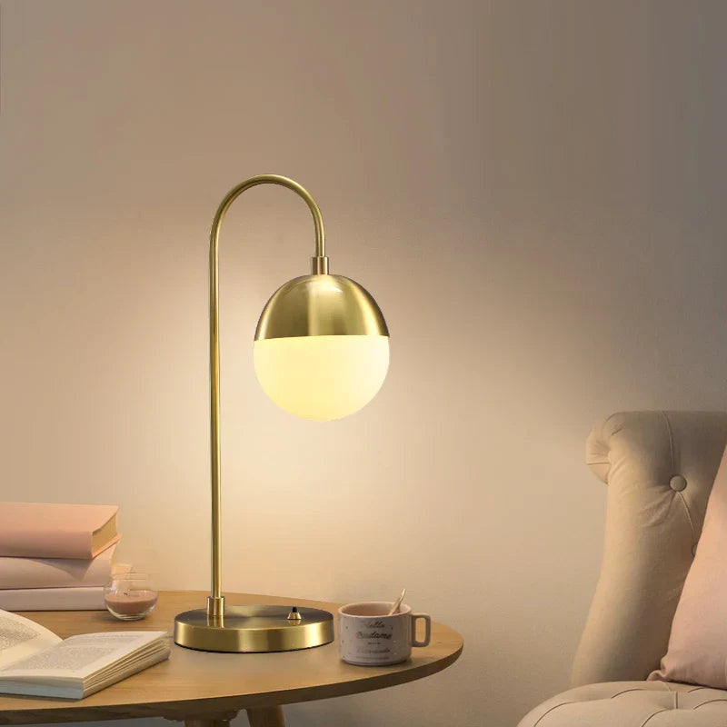 Lampe de bureau led rétro créative pour éclairage intérieur