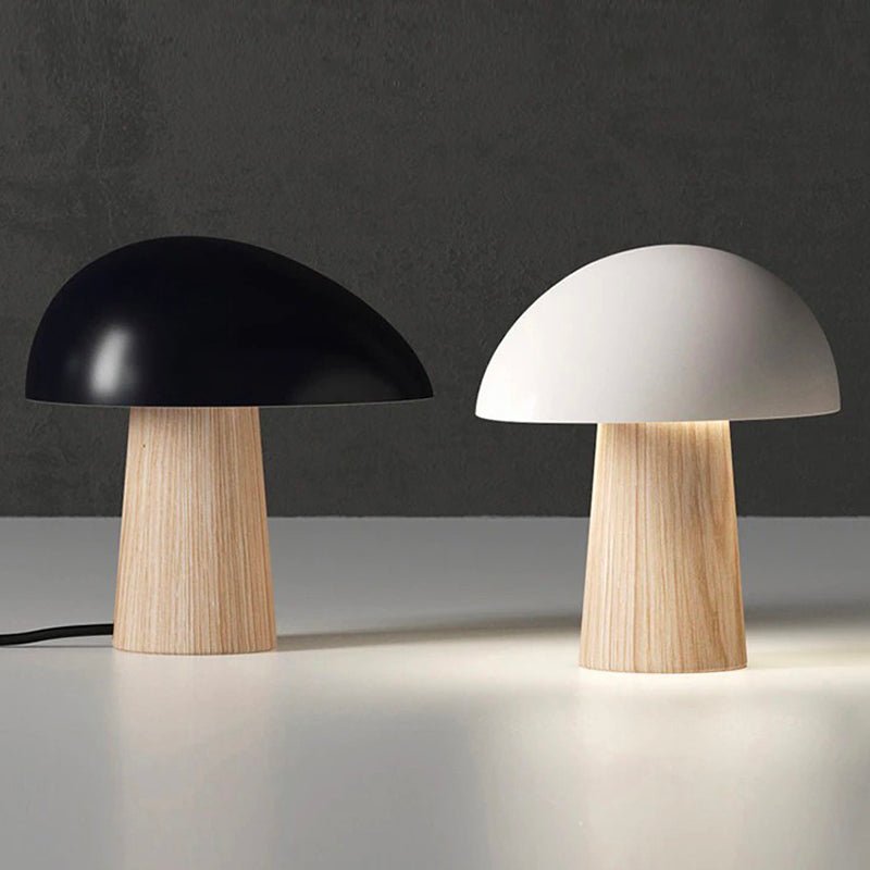 Lampe champignon bois | PIOPPINO-Glowe-Studio