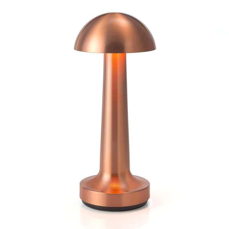 Lampe champignon sans fil | MAITAKE-Rose Gold-Glowe-Studio