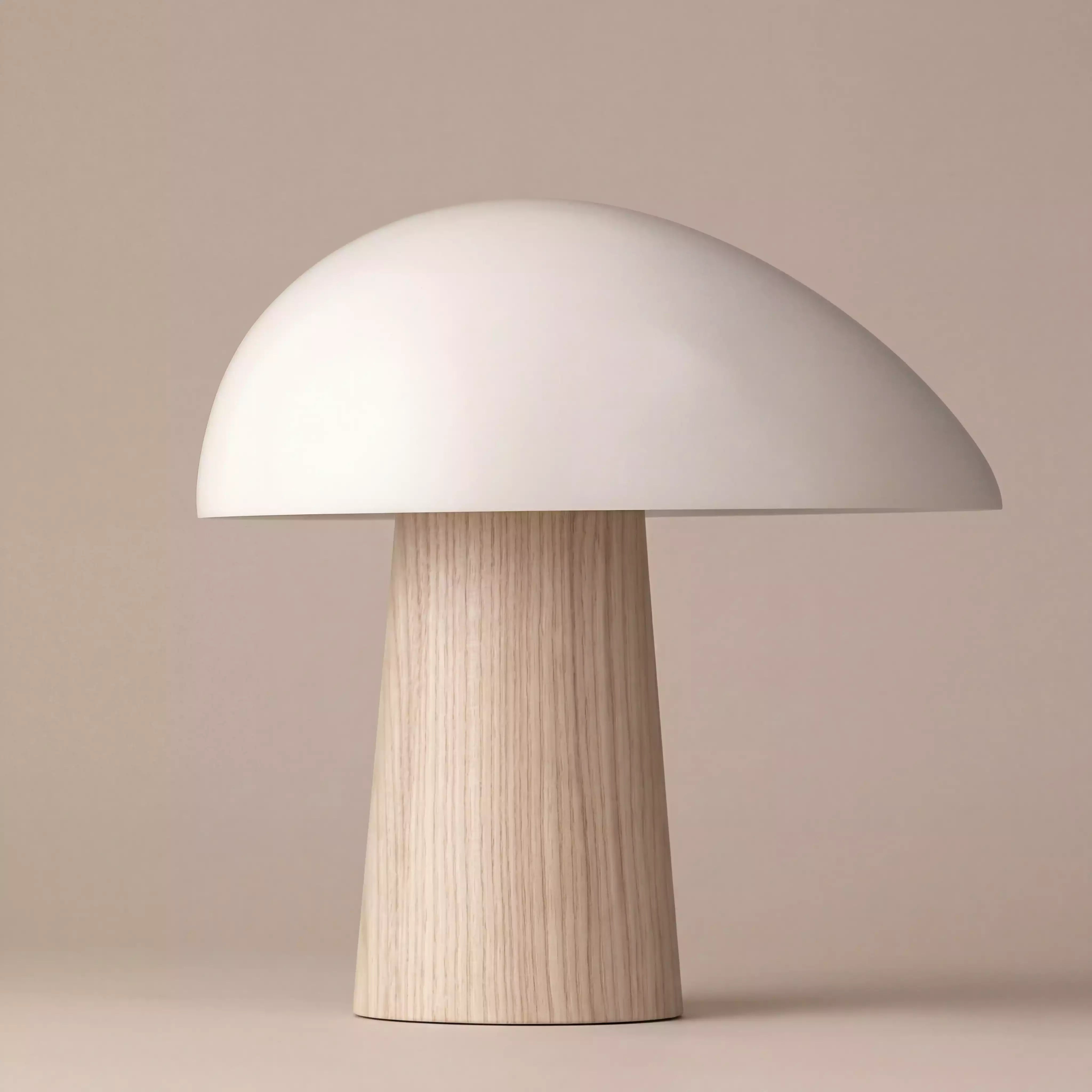 Wood mushroom lamp | PIOPPINO