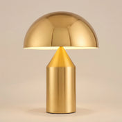 Gold mushroom lamp | MORELLO
