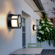 Luminaire extérieur décoratif | AURORA-Rond-Noir/Blanc-Glowe-Studio