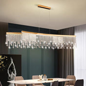 Lustre de luxe | KARITAS-Or-150 cm-Glowe-Studio