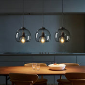 Lustre filaire noir | ELOQUENTIA-Glowe-Studio