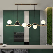 Lustre salon design | SPECTRA-Or-120 cm-Glowe-Studio