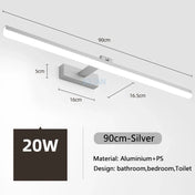 lampe led moderne pour miroir de vestiaire et de vanité