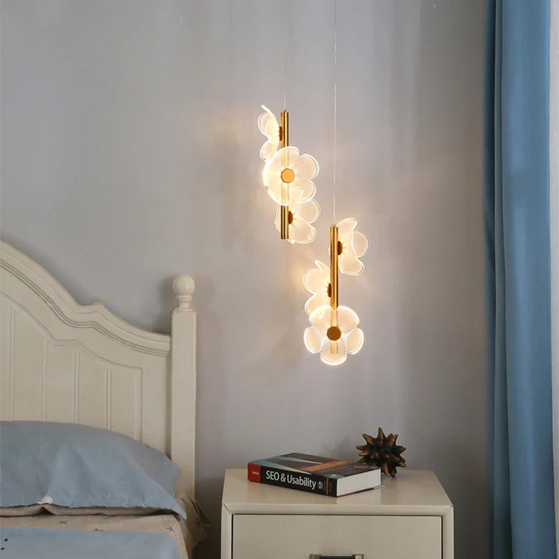 Gold pendant light | SANDY