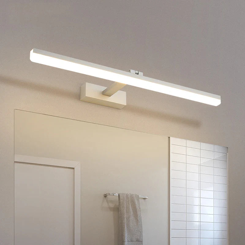 lampe led moderne pour miroir de vestiaire et de vanité